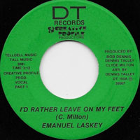 Emanuel Laskey ‎– I'd Rather Leave On My Feet