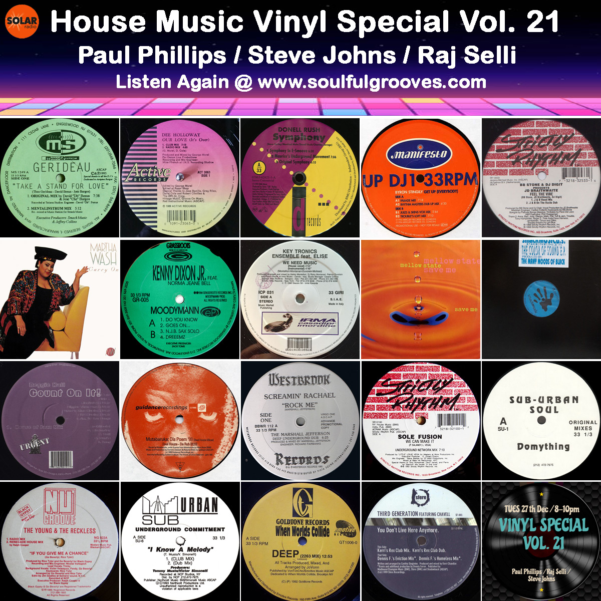 House music vinyl special 21