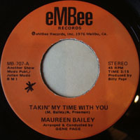 Maureen Bailey ‎– Takin' My Time With You