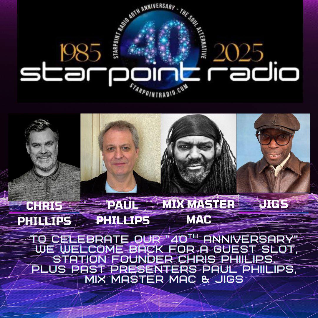 Paul Phillips Starpoint Radio 40 years anniversary guest show 